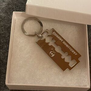 Alexander McQueen Razor Keychain